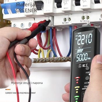 GREENER S-pen stil sonda za multimetar sa silikonskim kablom i posebnom vrhom