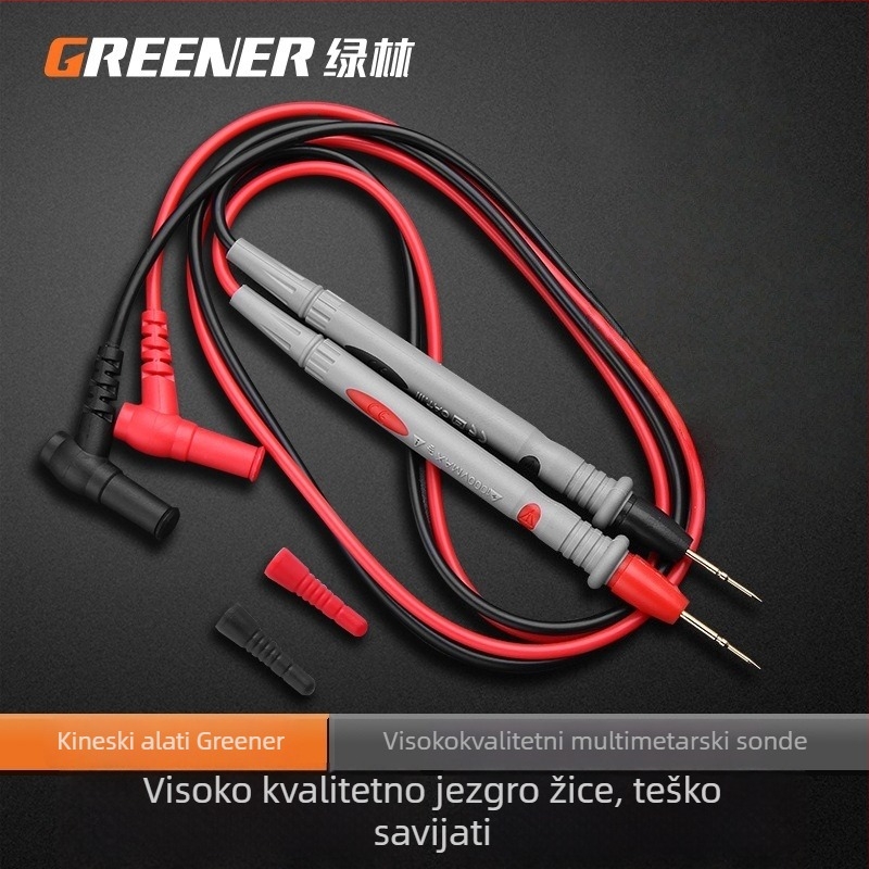 GREENER S-pen stil sonda za multimetar sa silikonskim kablom i posebnom vrhom