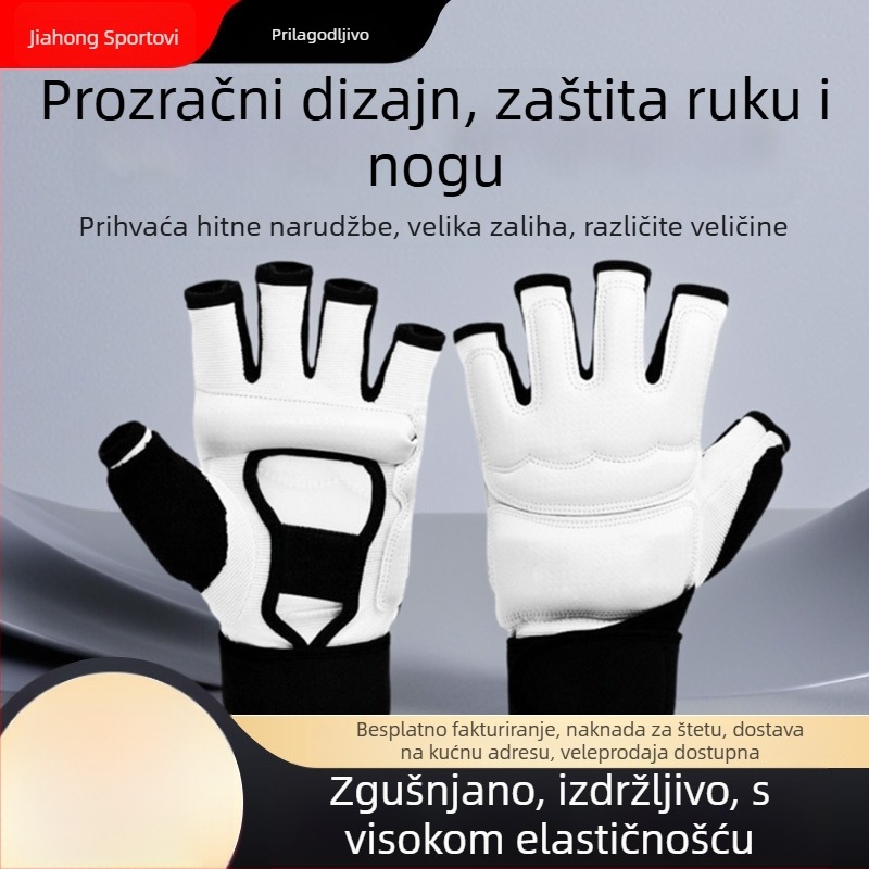 Jiahong Taekwondo zaštitni set — zaštita zgloba i gležnja, guma, univerzalno za boksačke treninge
