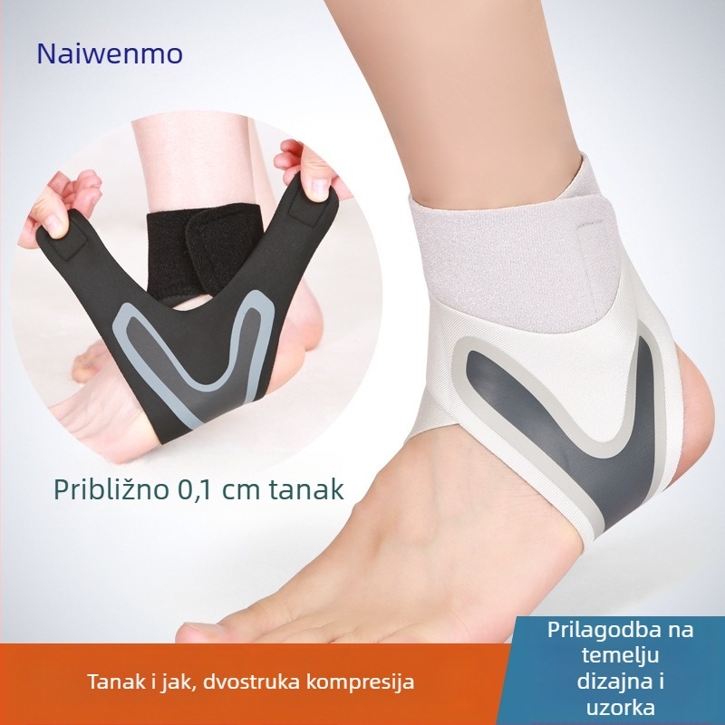 Navi mo Zglob za gležanj – silikonski protuklizni zaštitni navuk za oporavak od uganuća, sportska zaštita za trčanje, vožnju i planinarenje