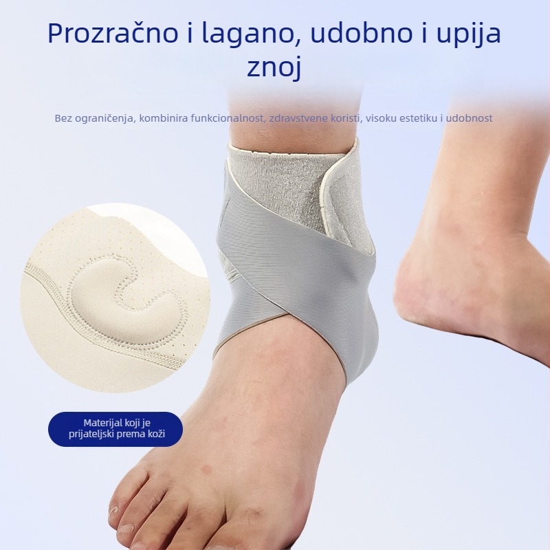 Kompresivni gležni steznik od spandexa za košarku i trčanje, unisex
