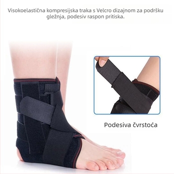 Prozračna gležanj fiksacijska traka od prozračnog kompozitnog materijala, za odrasle, badminton, pakiranje 100 kom.