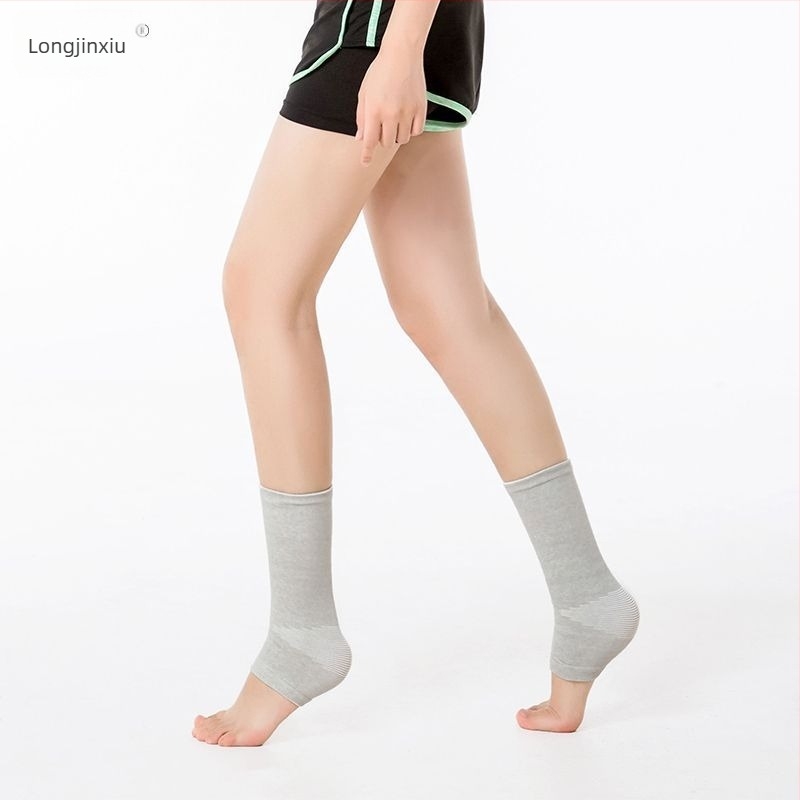 Sportska potpora za gležanj - bambusov ugljen, četverostruka elastičnost, za vožnju biciklom, fitness, tenis, košarku i badminton