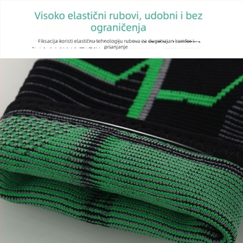 Pletena potpora gležnja s toplinskom kompresijom protiv uganuća, pogodna za trčanje, nogomet, košarku i badminton