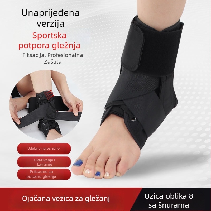 Zaštita gležnja s kompresijskim omotačem za igre s loptom na otvorenom – Spandex, odrasli, zaštita gležnja