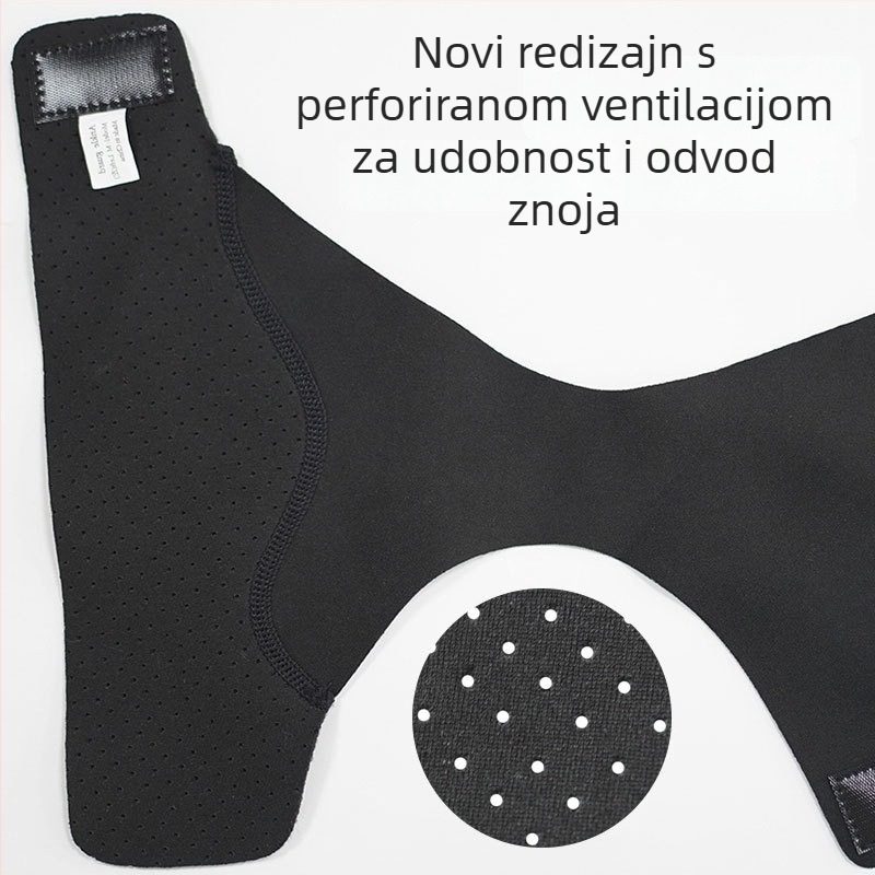 Prozračni perforirani zaštitnik gležnja za outdoor sportove, kompresijska podrška