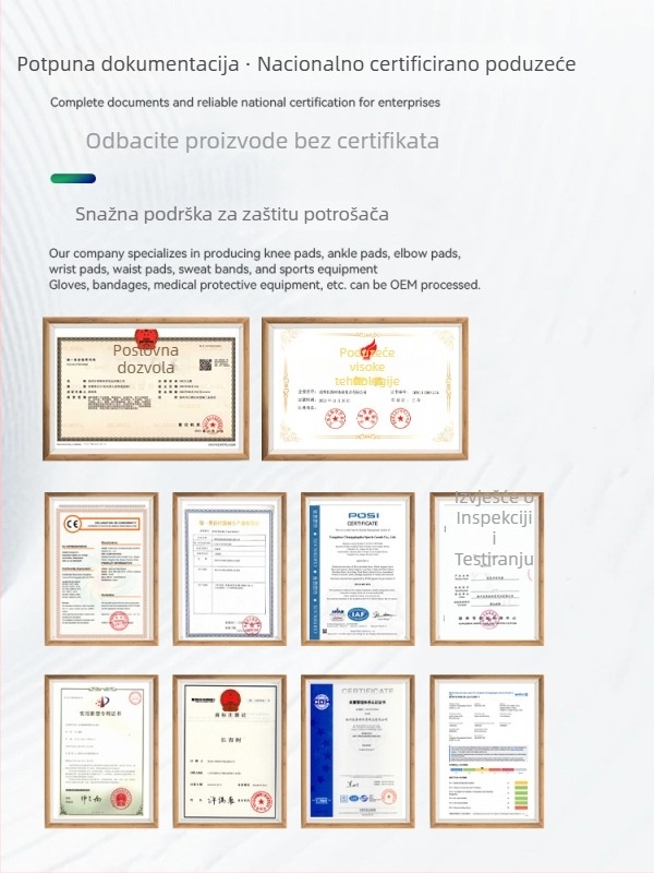Runyang kompresijska proteza gležnja s otvorenim stražnjim dijelom, za nogomet i trčanje