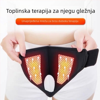 Grijaća ortoza gležnja, materijal spandeks, za odrasle, zaštita gležnja, pogodna za više sportova