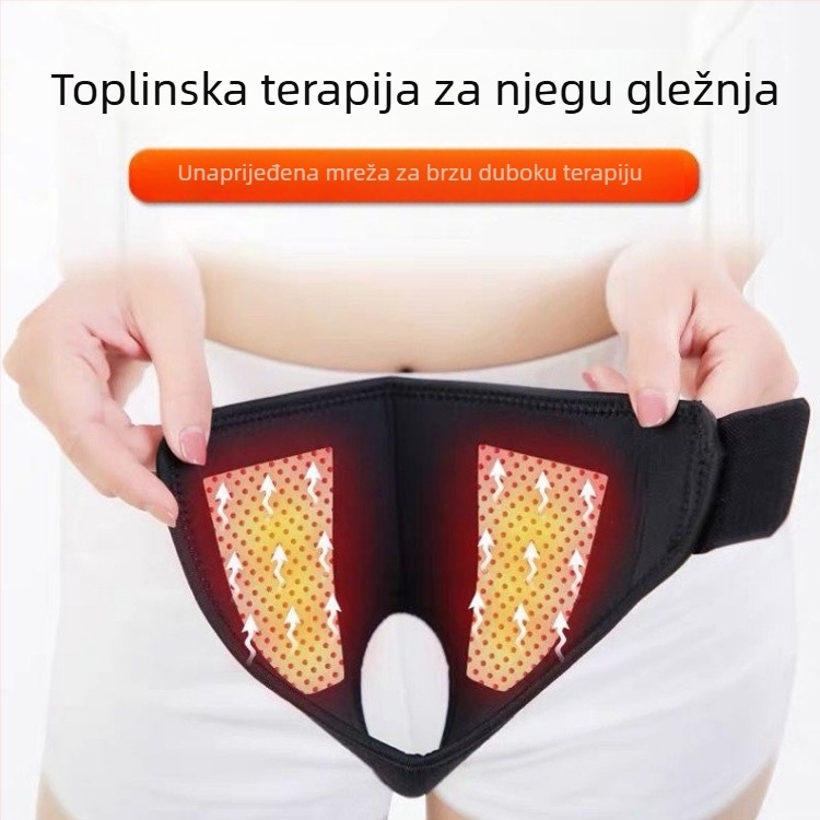Grijaća ortoza gležnja, materijal spandeks, za odrasle, zaštita gležnja, pogodna za više sportova