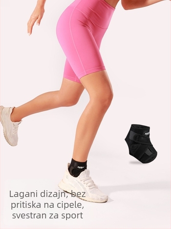 Gležanjska potpora s kompresijom, neoprén, za taekwondo, planinarenje, biciklizam, košarku i fitness