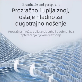 Pleteni gležni štitnik za sport – elastična, prozračna poliester podrška za stabilizaciju gležnja u nogometu i trčanju