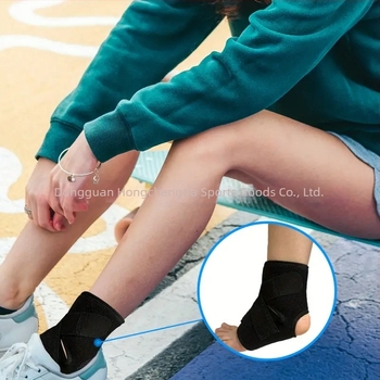Zastita gležnja za uganuće sa stabilizacijom zgloba, elastični pojas, materijal za ronjenje; univerzalna prilagodba; pogodna za košarku i druge sportove