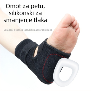 Gležnja ortoza otvorenog tipa, poliester vlakno, zaštita gležnja, opće namjene, za košarku, trčanje, fitness, vožnju bicikla, zimske športove