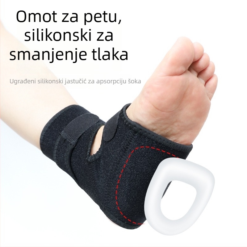 Gležnja ortoza otvorenog tipa, poliester vlakno, zaštita gležnja, opće namjene, za košarku, trčanje, fitness, vožnju bicikla, zimske športove