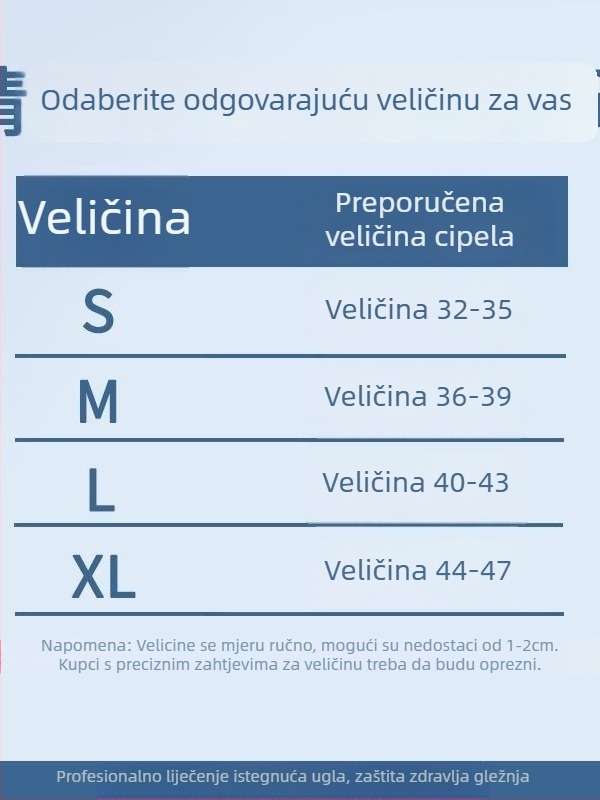 Unisex ortoza za gležanj za stabilizaciju zgloba i zaštitu od uganuća, prozračna rehabilitacijska navlaka za gležanj