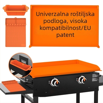 Silikonska podloga za pečenje – zaštitni pokrov za pleh, visoka prilagodljivost, potpuno pokrivena, Wenfeng