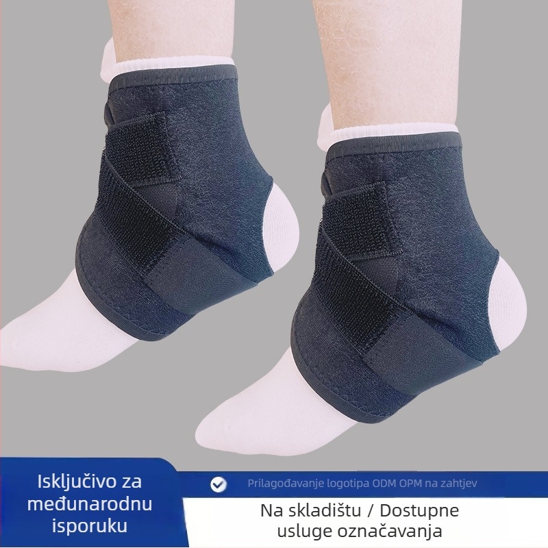 Prilagodljiva gležnja ortoza za zaštitu od uganuća, tanki zaštitni pojas za rehabilitacijske sportove, poliester vlakno