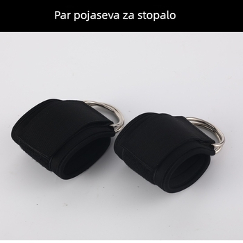 Zaštita gležnja s podesivim naprezanjem za jačanje nogu — Iersi, poliestersko vlakno, univerzalna upotreba, za jogu