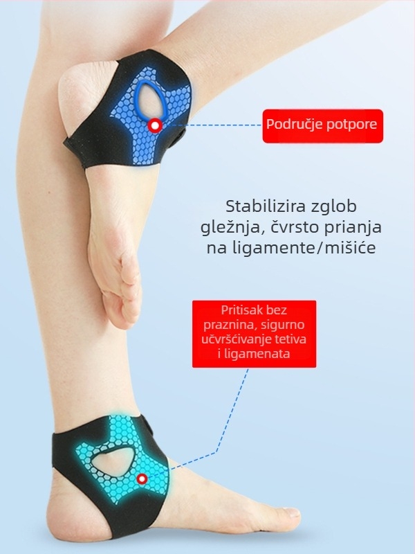 Stabilizator gležnja za sprječavanje uganuća i oporavak, profesionalni imobilizator gležnja