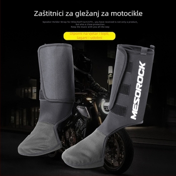 Mesorock Vjetrootporn gležnjevi za biciklizam i zimske sportove, SBR materijal, zaštita gležnja, održava toplinu