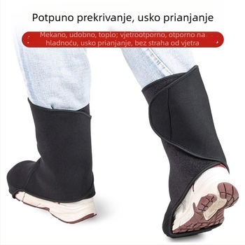 Zimske tople zaštitne navlake za gležnjeve za vanjsku vožnju biciklom, unisex, zaštita gležnja za električne bicikle i motocikle