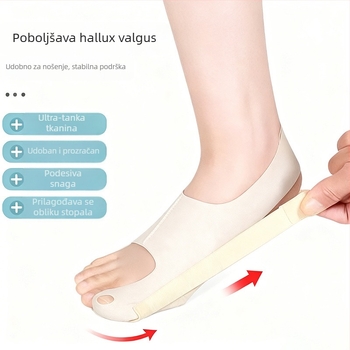 Korektor za veliki prst 008, Nylon + Spandex, Podesiv, Za sve sezone