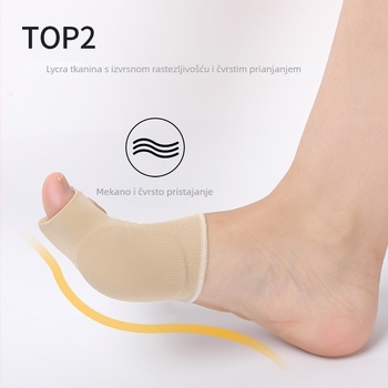 Ispravljač valgusnog palca na nozi, model YX-016, materijal Sebs lycra, serija Toe corrector, korektivni zaštitnici stopala, pogodno za zimu, proljeće i jesen