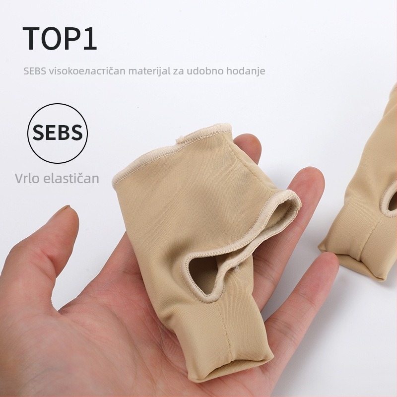 Ispravljač valgusnog palca na nozi, model YX-016, materijal Sebs lycra, serija Toe corrector, korektivni zaštitnici stopala, pogodno za zimu, proljeće i jesen