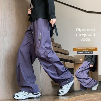 Unisex hlače za planinarenje s tri zaštite, ravni kroj, plus veličina, casual hlače HK9662