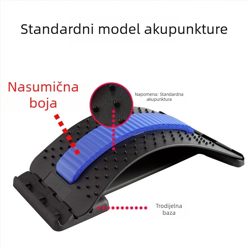 Lumbalni raztezač za leđa — masaža — Enjoy the Peace, Model 001, Izdanje 2025