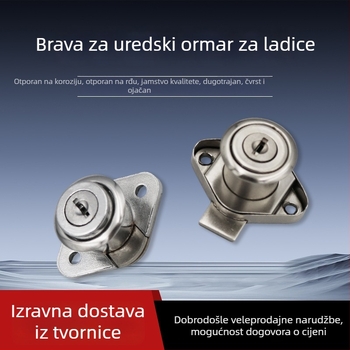Brava za ladice i ormariće, cinkova legura, modeli 138-22, 139-22, 106, 106c, Lemon shuo