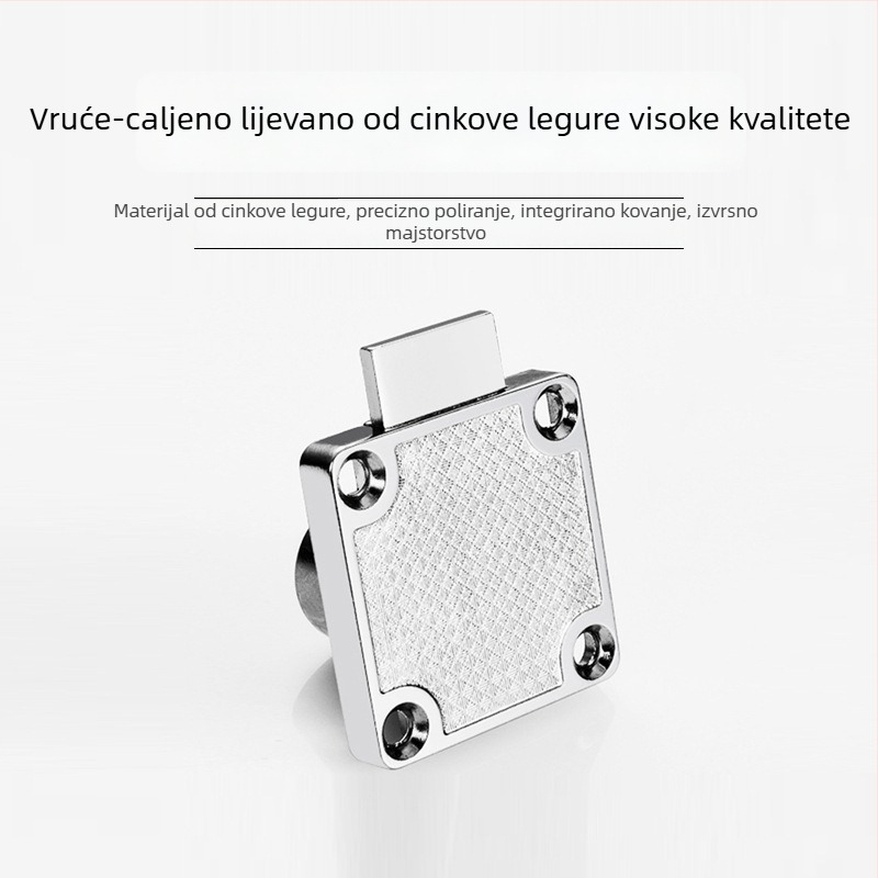 Brava za ladice i ormariće, cinkova legura, modeli 138-22, 139-22, 106, 106c, Lemon shuo