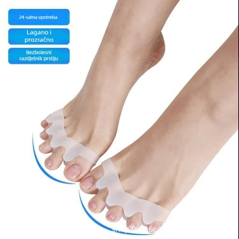 Prilagodljiv fiksator hallux valgus i odjeljivač prstiju, pamuk i silikon, model: prilagodljivi valgus palac, pogodan za sve sezone