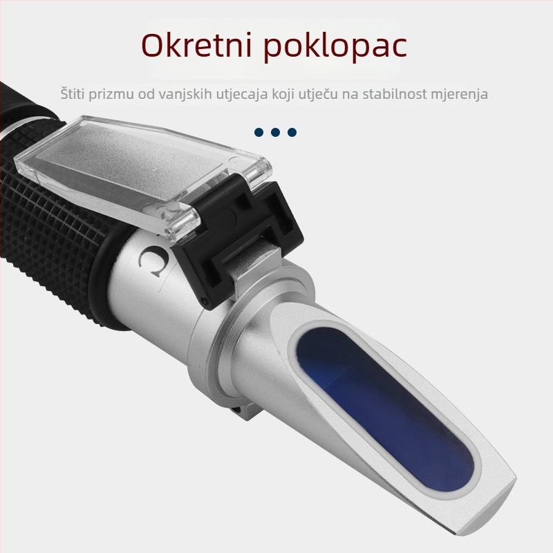 3-u-1 tester za slanost, alkohol i šećer; mjerenje specifične gravitacije vina i piva; detektor specifične gravitacije mokraće