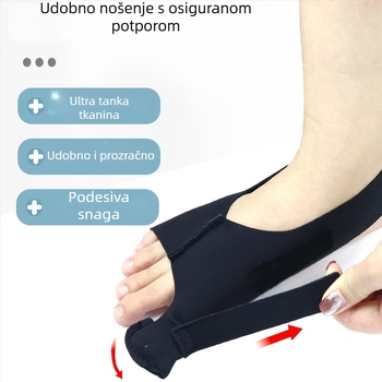 Korektor prsta – prilagodljiv zaštitnik stopala, Lycra, Toe Separator serija, stil zavoja, sve sezone uporabe