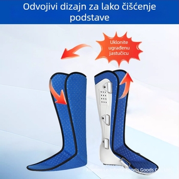 Tongyao Podrška za gležanj – spužva, prozračna, podesiva podrška, zaštita od udaraca, pomoć pri rehabilitaciji