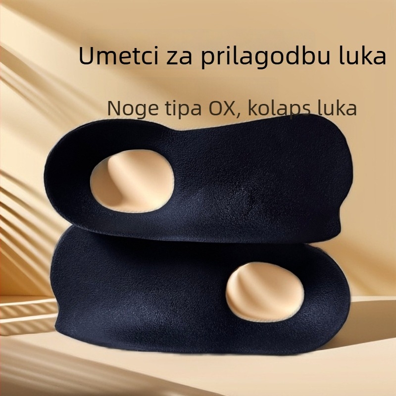 Ulošci za korekciju luka – TPU, Model 079, Polupodloga, Sve sezone, Za plosne noge, Noge u obliku X i podrška valgusa