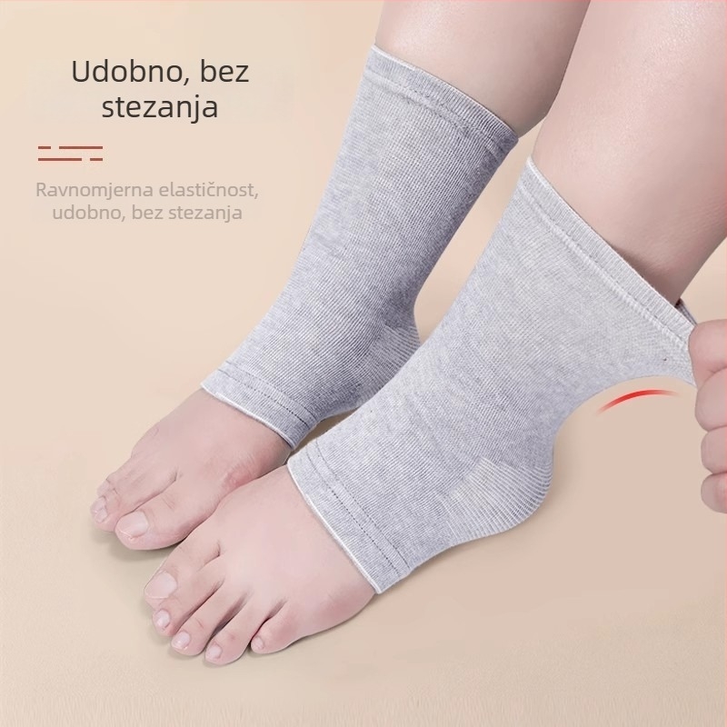 Gležan ortoza s toplinom i zaštitom zglobova za košarku, Nelix Nlks-1802, spandex