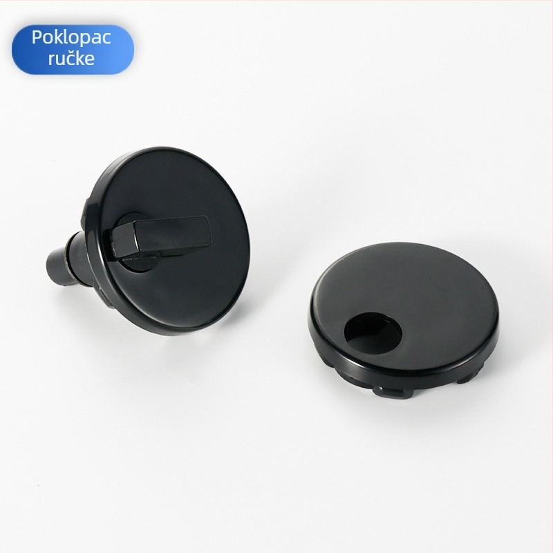 Himixin kuglasta brava za vrata - Model 1101, aluminij, pogodna za staklena, nerđajuća čelika i drvena vrata, moderni minimalistički stil