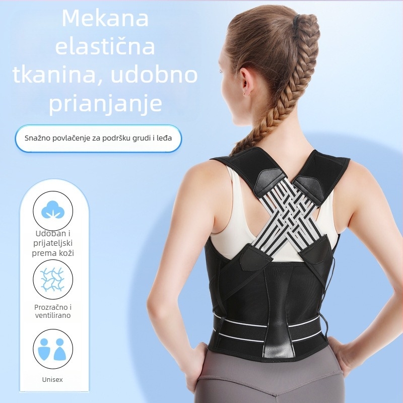 Pojas za korekciju drže, prozračan ljetni dizajn, unisex, Benbo AM-019