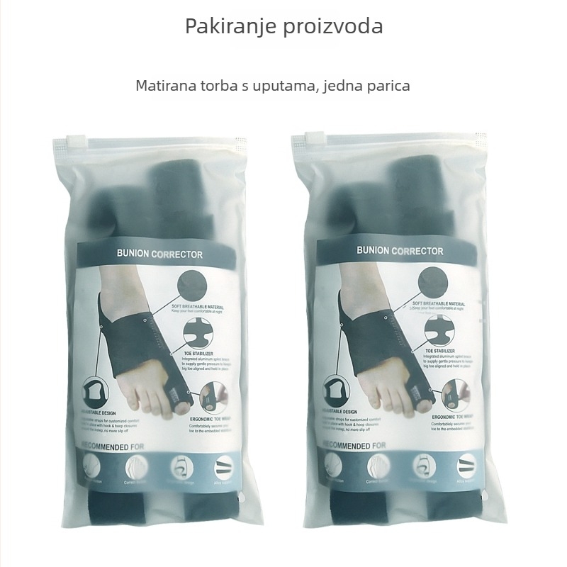 Korektor valgusnog palca - svakodnevno i noćno nošenje, prilagodljivo poravnanje prsta; Materijal: OK ojačana elastična tkanina + aluminijski spoj; Model: aluminijska traka; Stil: korektor; Pogodno za sve sezone
