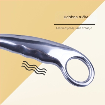 DEWAHSING aluminum alloy straight-handle shoe horn with extended long handle