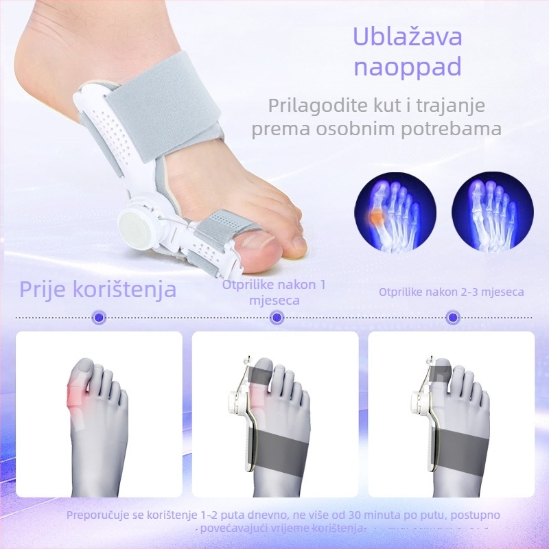 Razdjelnik palca i korektor – dan/noć, stil tipke, najlon + SBES okvir