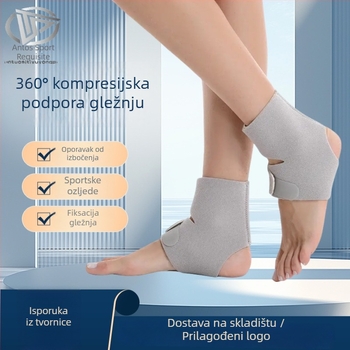 Neopren ortoza za gležanj, lagana zaštita protiv uganuća, pogodno za badminton