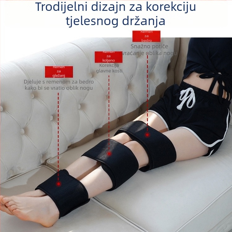 O-formos ortoza za nogu s unutarnjom/vanjskom rotacijom, za djecu i odrasle, model TX-03, lansiran 2023., licencirane privatne marke: Da