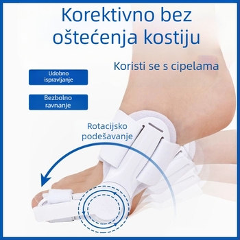 Podesivi korektor za palac za hallux valgus | Visokokvalitetna pamuk tkanina | Marka Junzukang | Pogodno za sve sezone