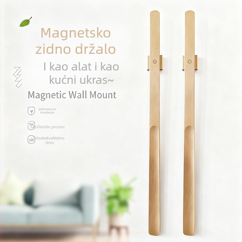 Konbida Xb-2587 Shoehorn s pravim ručkom, dugi drveni alat za obuće za sve sezone