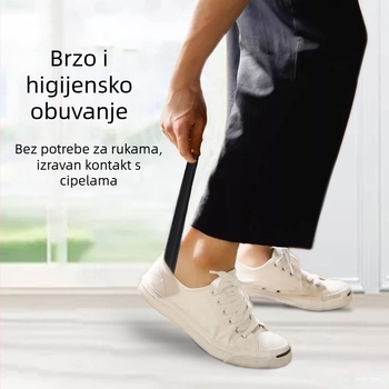 Kožna i metalna cipna kuka, prijenosna za kućnu uporabu, stil lagani luksuz