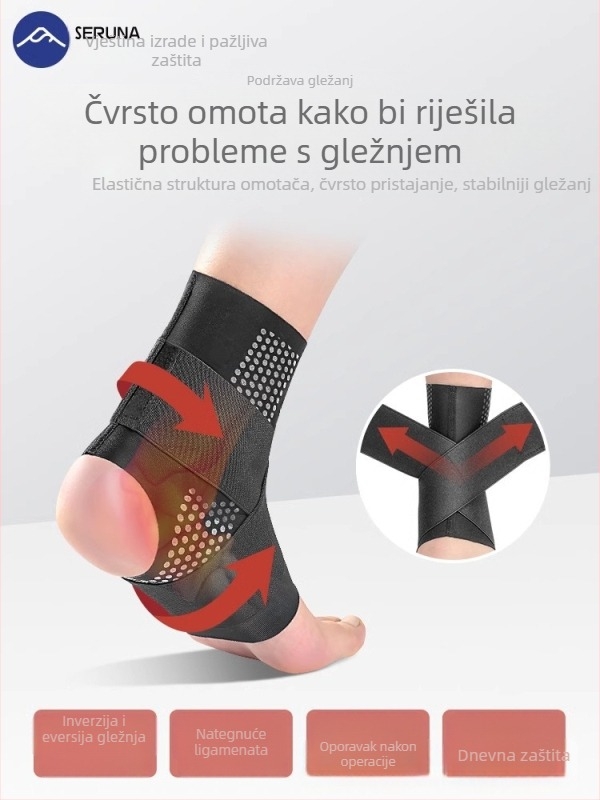 Stabilizator gležnja za sprječavanje uganuća, zaštita zgloba gležnja u sportu, za muškarce i žene
