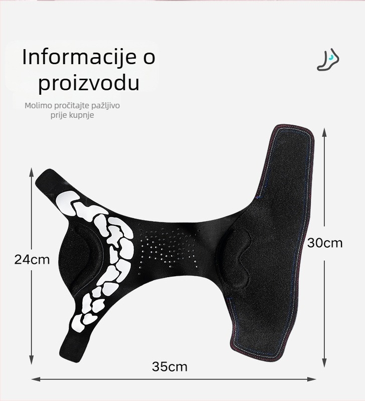 Ortez gležnja za sport – prozračni poliester, univerzalno prilagođavanje, za košarku